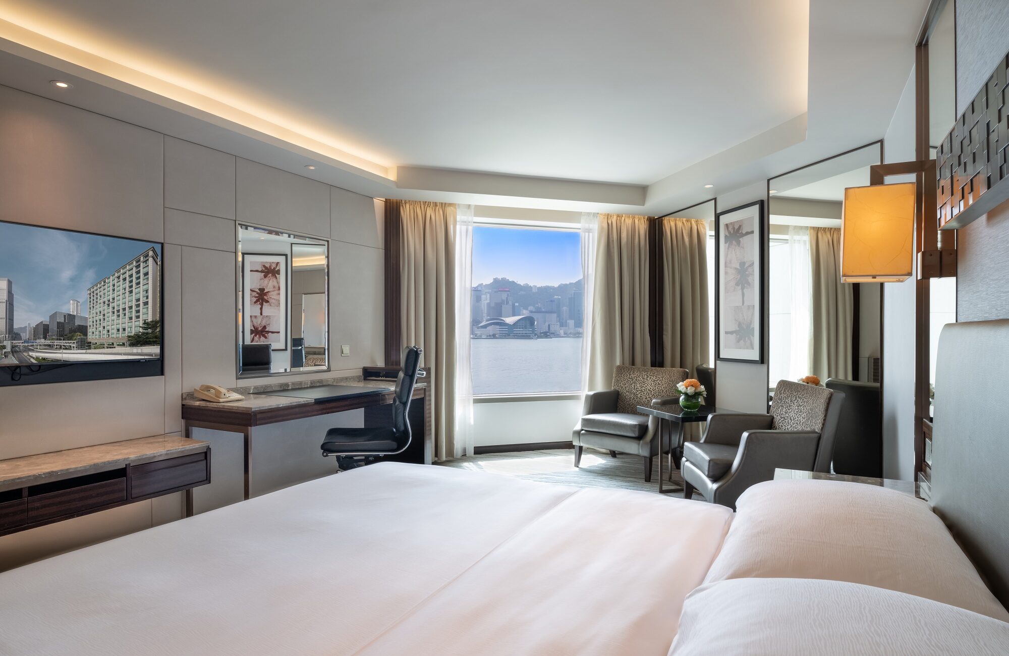 Classic Skyline Harbour View Room 尊尚半海景客房