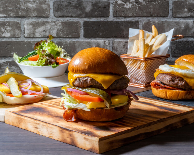 Customize Your Perfect Burger from Café on M