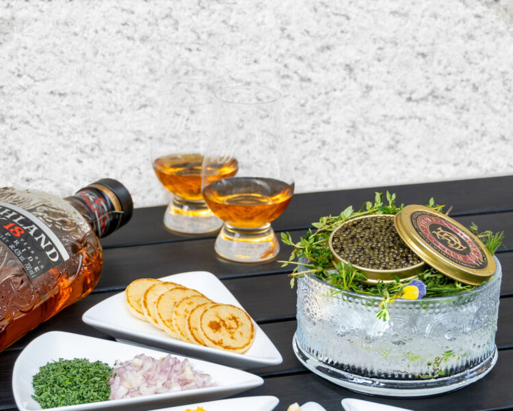 Whisky and Caviar Pairing