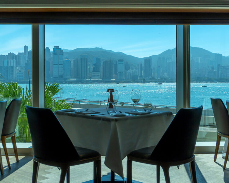Italian Pistachio Harbour View Afternoon Tea at The Mistral