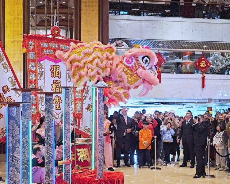 Lion Dance at InterContinental Grand Stanford Hong Kong